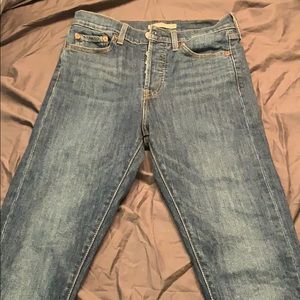 Levi’s high waisted skinny jeans Size 27